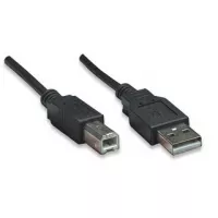 CABLE MANHATTAN USB DE ALTA VELOCIDAD 2.0 A MACHO / B MACHO DE 5 MTS