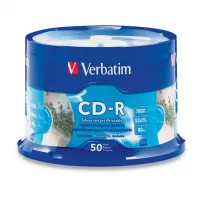 CD-R VERBATIM 52X CAMPANA 50 PZAS